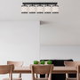 Opviq Way - 11641 Lámpara de araña Blanco y negro